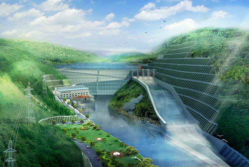 依兰老挝南塔河1号水电站项目